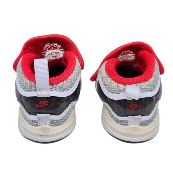 Nike LeBron 19 TD Sketch DD0417-101 White Black Red Toddler Size 9C - Picture 5 of 10